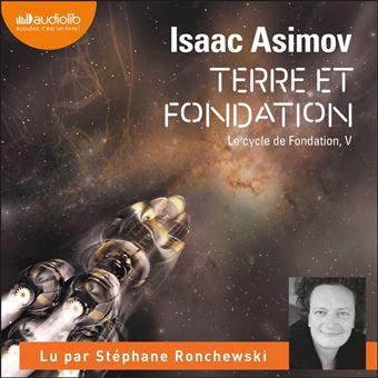 Couverture : Terre et Fondation, Isaac Asimov, Audiolib 2021